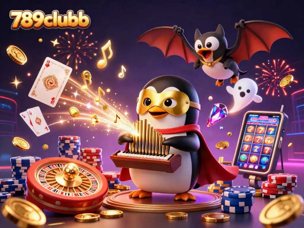 Experience the thrilling world of 789clubb as a phantom penguin plays for golden wins.