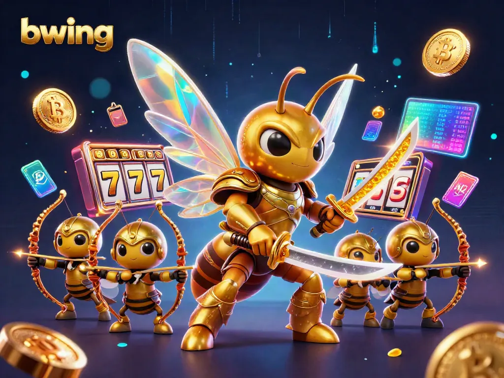 Experience the thrill of bwing with interactive slot elements featuring a samurai hornet and bee archers.