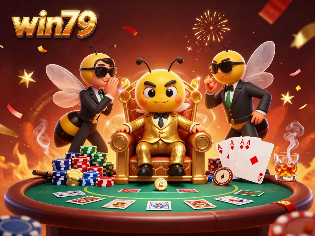 Experience thrilling gameplay with win79 featuring unique characters in a vibrant casino atmosphere.