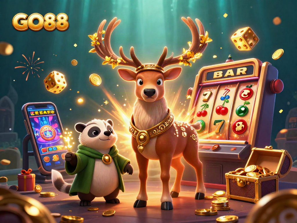 Spin and win with GO88 in an enchanting casino world filled with treasures!
