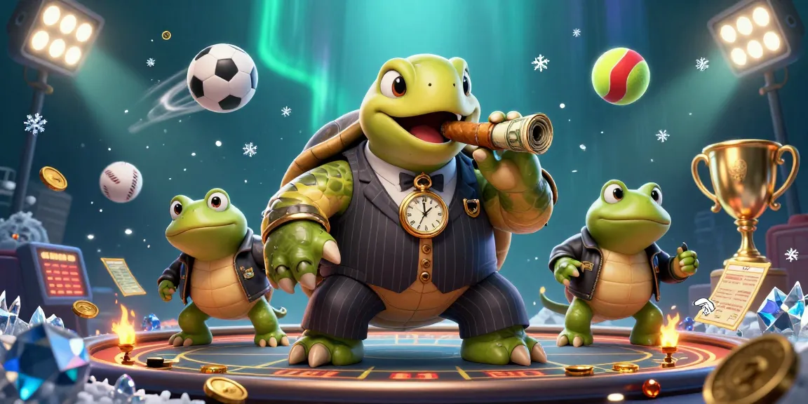 Join the excitement at KING88 with a dynamic casino scene featuring unique characters and elements.