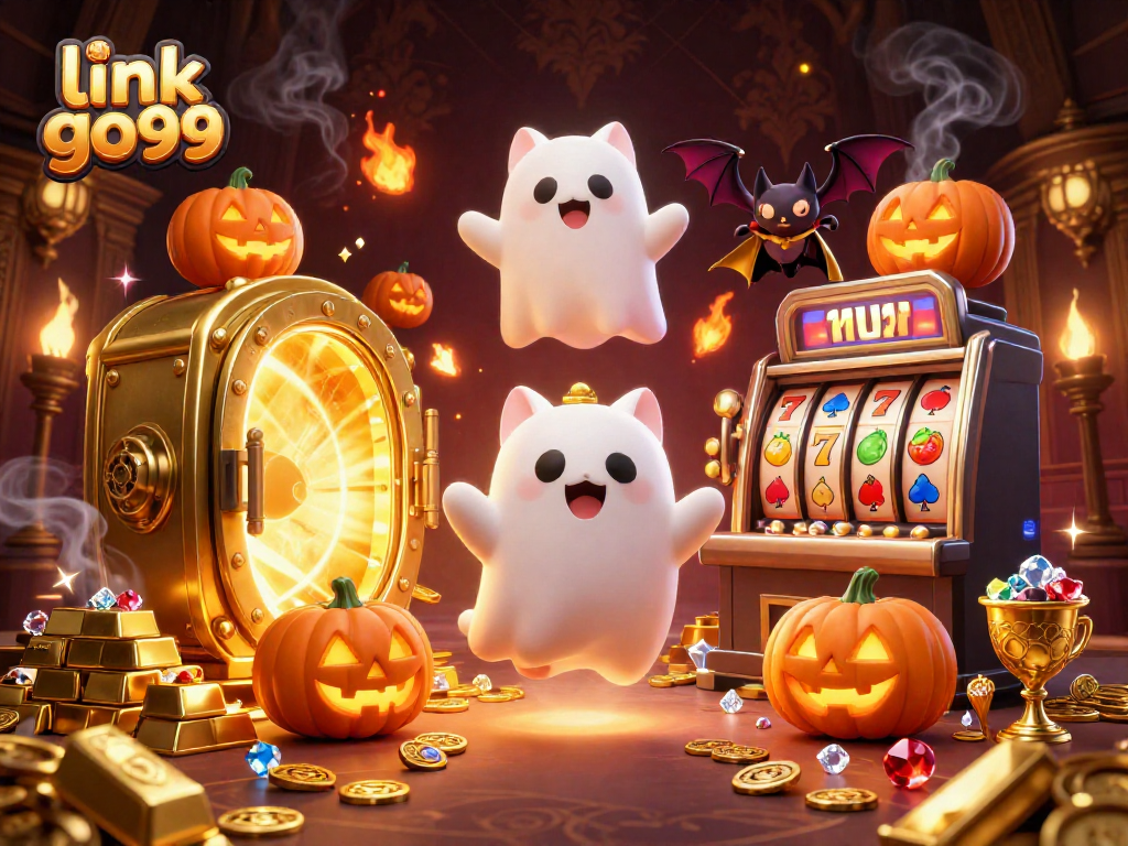 link go99 offers thrilling casino adventures with ghostly characters in a haunted mansion