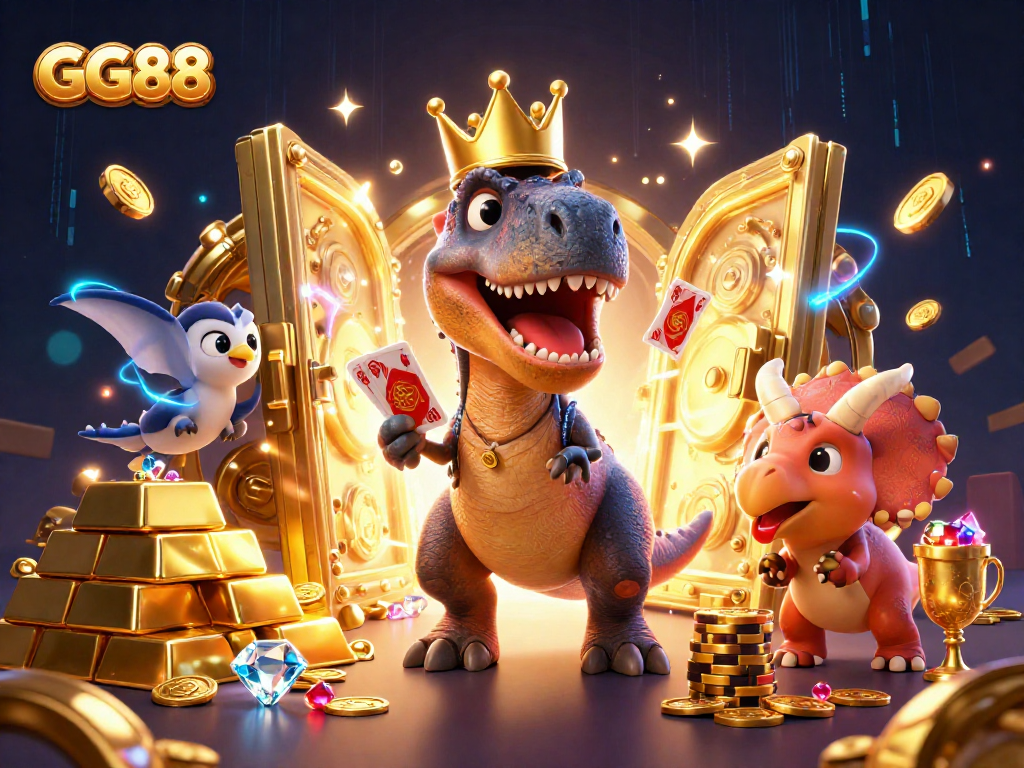 Engage with GG88 by exploring exciting casino games and vibrant 3D illustrations.
