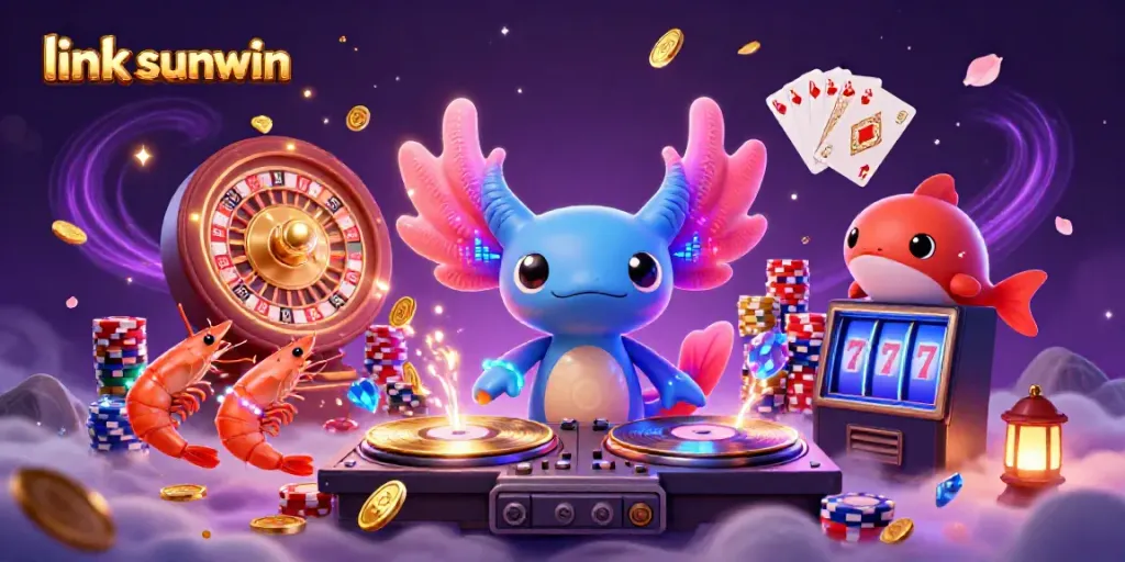 Experience exhilarating gaming fun with "link sunwin" featuring vibrant characters and thrilling casino elements.
